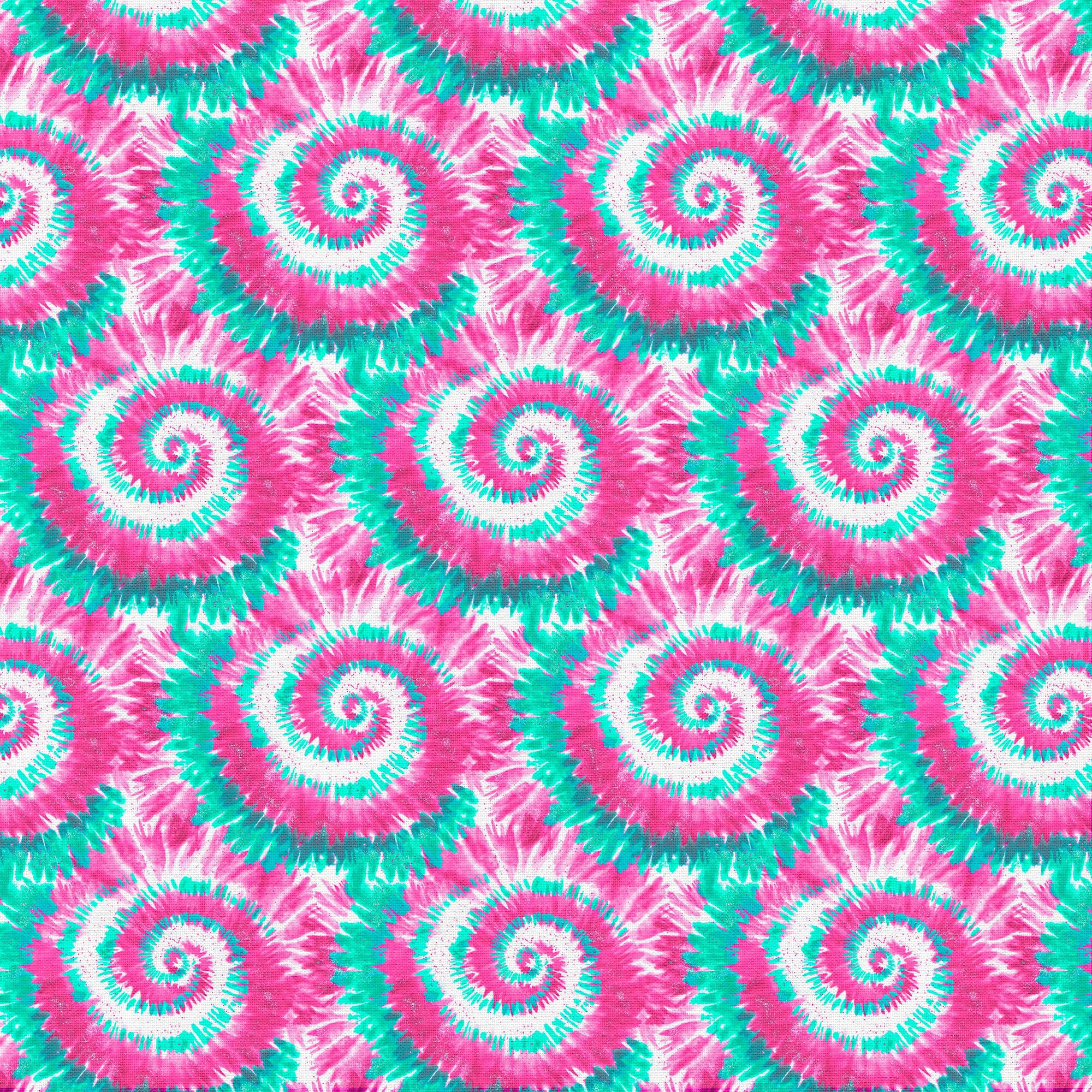 Pink & Blue Tie Dye Cotton Fabric Bundle by Loops & Threads™